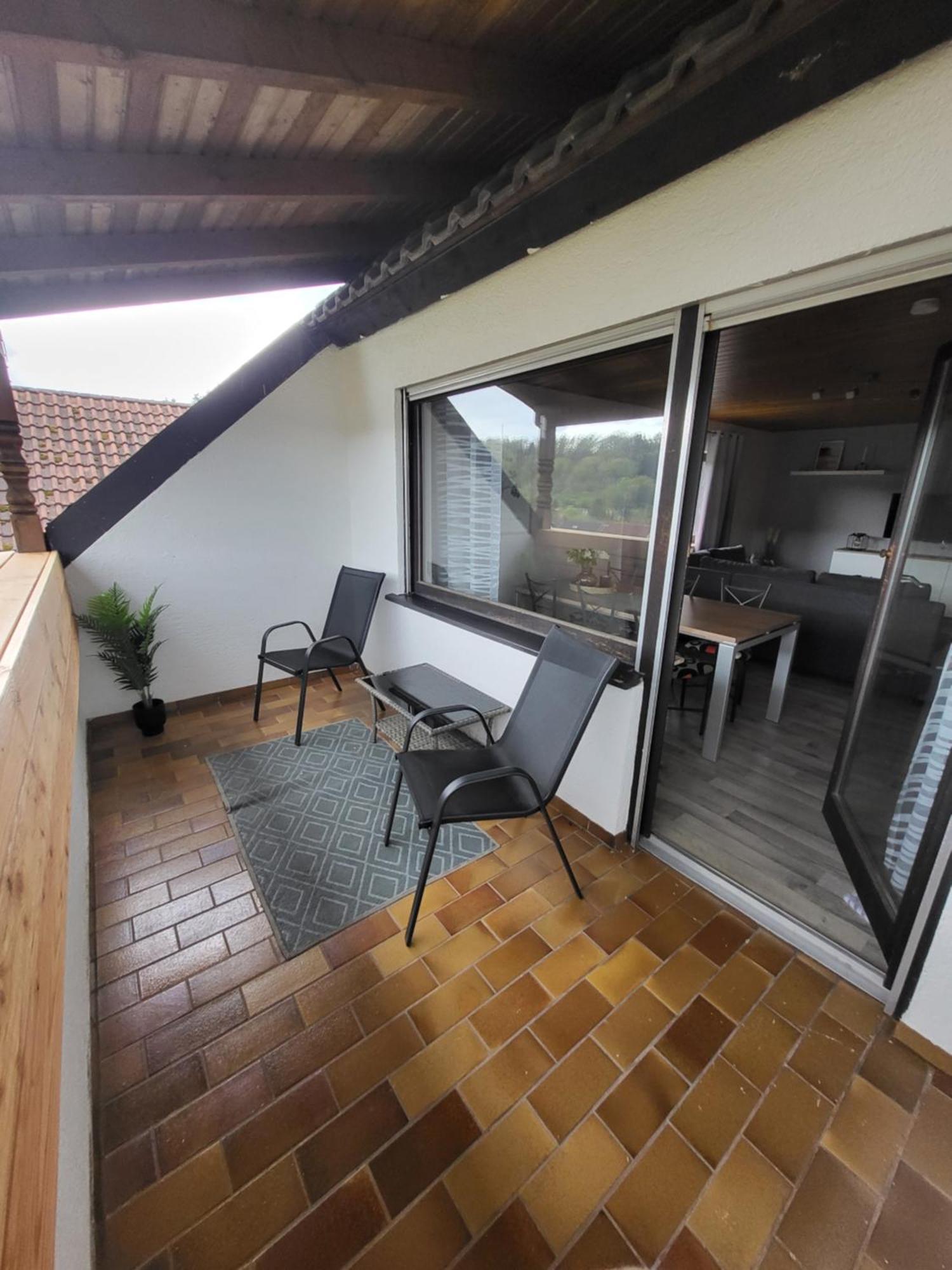 Ferienwohnung Weitblick Uninah Homburg  Esterno foto